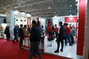 نمای غرفه دایان دانا در نمایشگاه بین المللی صنعت برق ایران