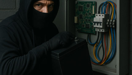 تشخیص سرقت باتری در منابع تغذیه DC UPS هوشمند دایان دانا ایستا