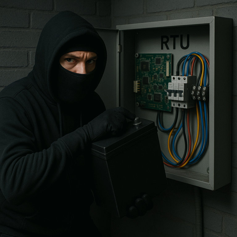 تشخیص سرقت باتری در منابع تغذیه DC UPS هوشمند دایان دانا ایستا