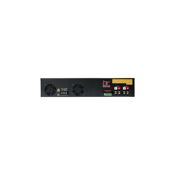 نمای پشت منبع تغذیه بدون وقفه رک‌مونت دو کیلو وات 2 K0-220SUPS