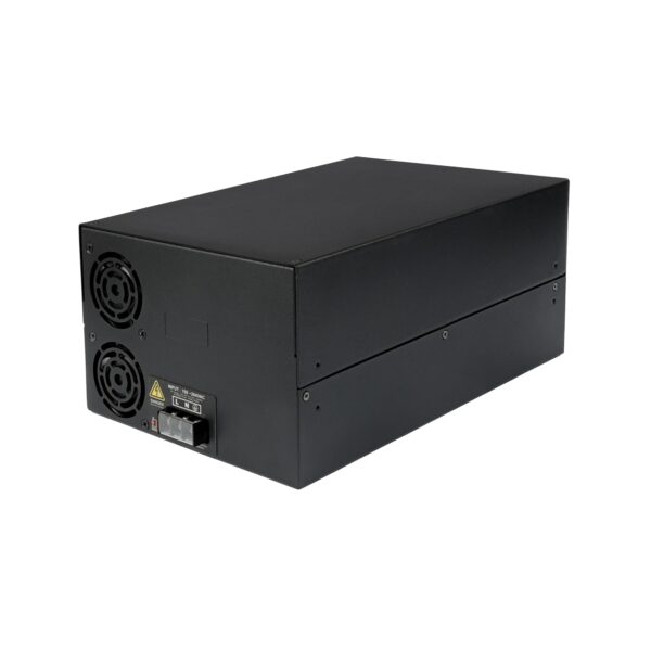 نمای سه کنج منبع تغذیه DCUPC بدون وقفه 2 کیلو وات با شارژر داخلی 2K0-220SUPS-SP