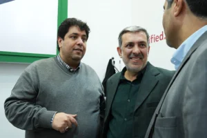 مهندس عابدی و جناب تقوی